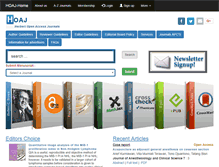 Tablet Screenshot of hoajonline.com